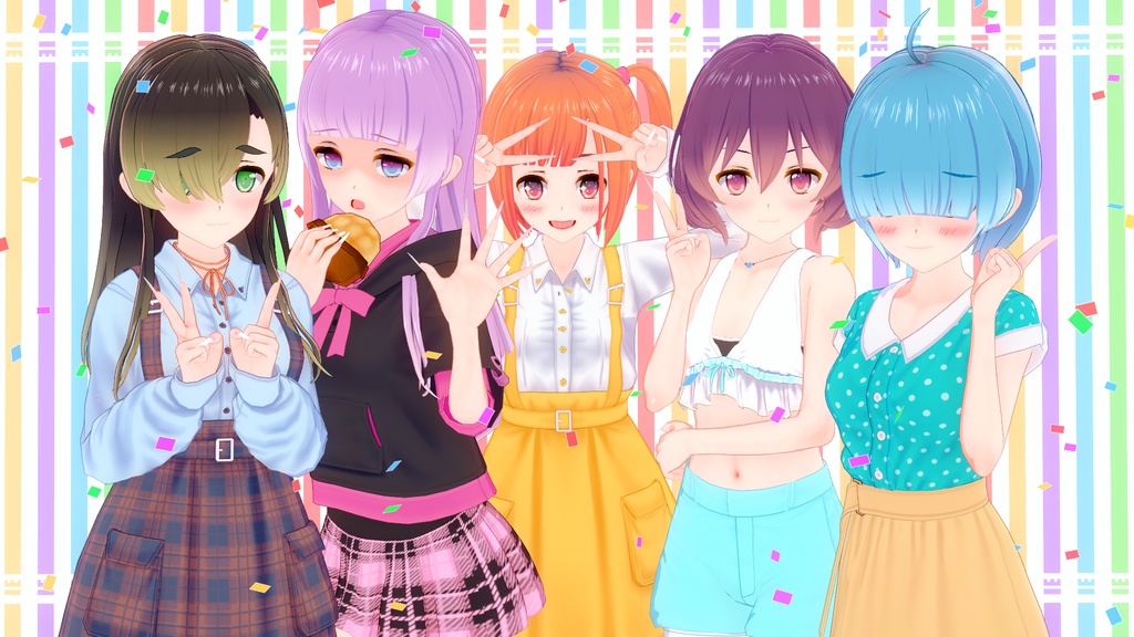 Enhanced Default Characters Sunshine | 強化されたデフォルトキャラクター サンシャイン