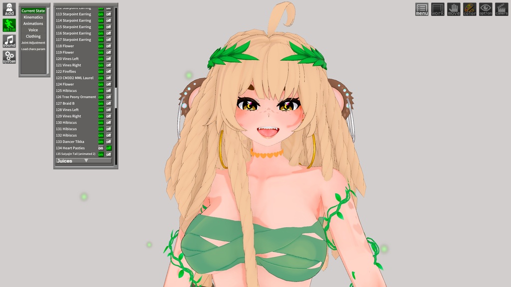 Banana Juju Koikatsu Card | バナナ ジュジュ