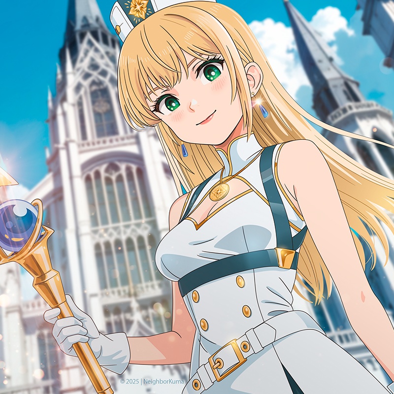 05 Character "Minas"【高画質壁紙+立ち絵素材】Wallpaper & Layered PSD|米娜絲・高畫質桌布&立繪素材包