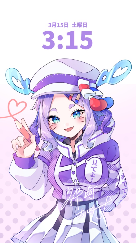 【１周年記念グッズ】オリジナルスマホ壁紙