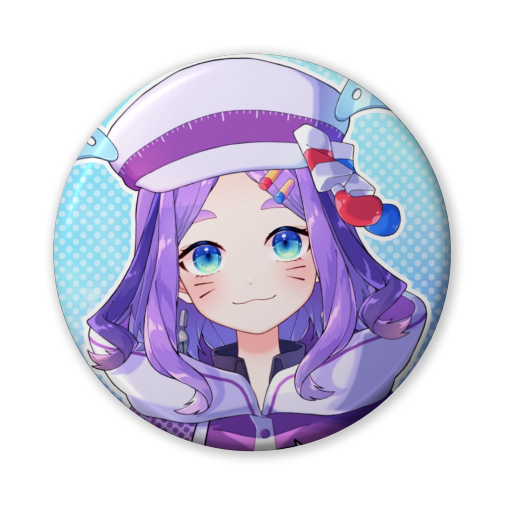 【１周年記念グッズ】いつもの私の缶バッジ
