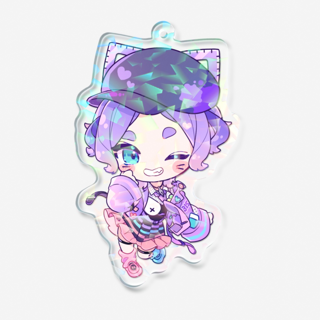 【1.5周年記念グッズ】ミニカルチーナのホログラムアクキー