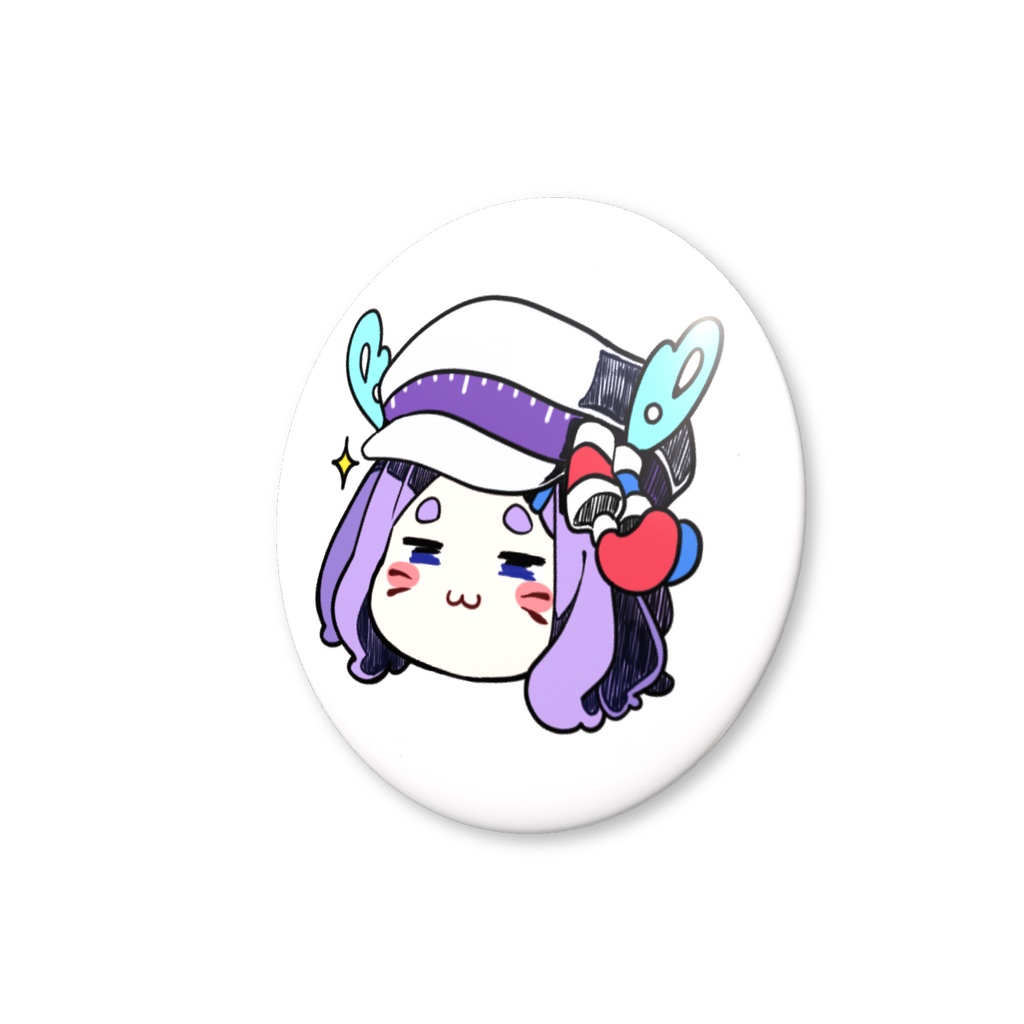 ドヤ顔おもちーなスタンプ缶バッジ