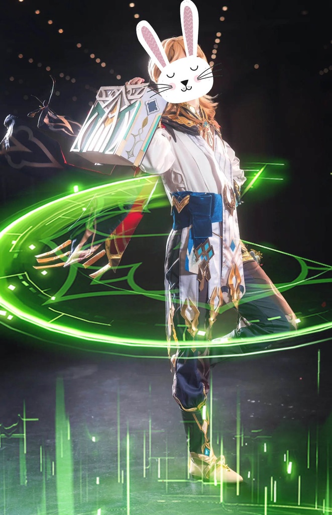 原神カーヴェコスプレ用の特殊効果|Genshin Kaveh Special Effectデジタルキャラクタースキルポスト合成に対応PSD+PNGファイル|即時自動発送