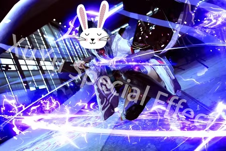 原神雷電将軍コスプレ用特殊効果雷電影|Genshin Beelzebul Raiden Ei Raiden Shogun Special Effectキャラクタースキルポスト合成に対応PSD+PNGファイル|即時自動発送