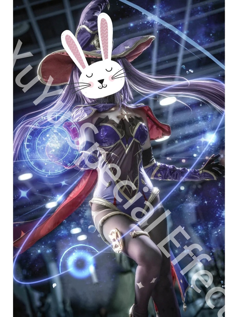原神モナコスプレ用の特殊効果|Genshin Mona Special Effectキャラクタースキルポスト合成に対応PSD+PNGデジタルファイル|即時自動発送