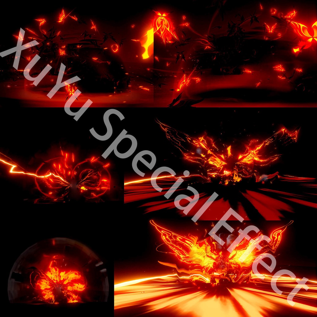 原神淑女シニョーラコスプレ用特殊効果|Genshin La Signora The Fair Lady Special Effectキャラクタースキルのポスト合成に対応PSD+PNGデジタルファイル|即時自動発送