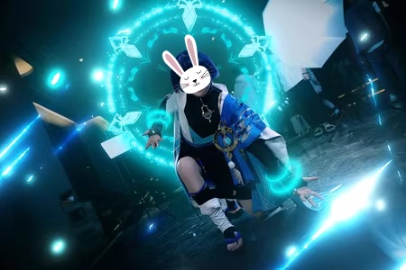 原神放浪者コスプレ用特殊効果|Genshin Wanderer Special Effectキャラクタースキルのポスト合成に対応PSD+PNGデジタルファイル|即時自動発送