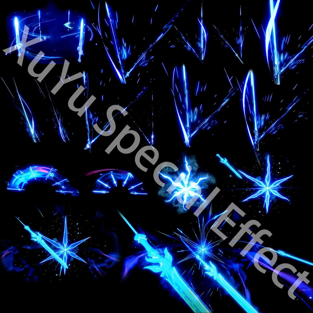 崩壊:スターレイル彥卿コスプレ用特殊効果|Honkai: Star Rail Yan Qing Special Effectキャラクタースキルのポスト合成に対応PSD+PNGデジタルファイル|即時自動発送