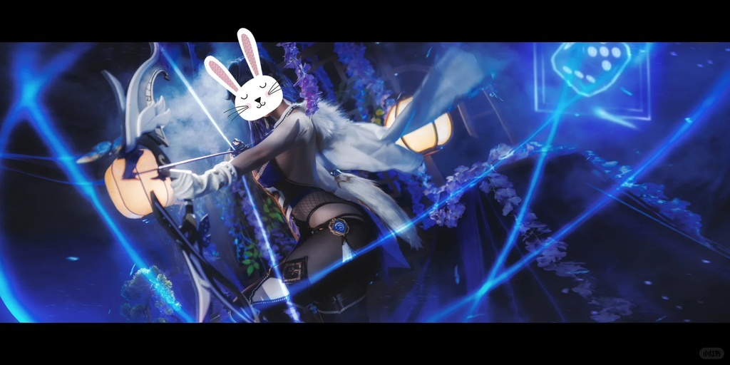 原神夜蘭コスプレ用特殊効果|Genshin Yelan Special Effectキャラクタースキルのポスト合成に対応PSD+PNGデジタルファイル|即時自動発送