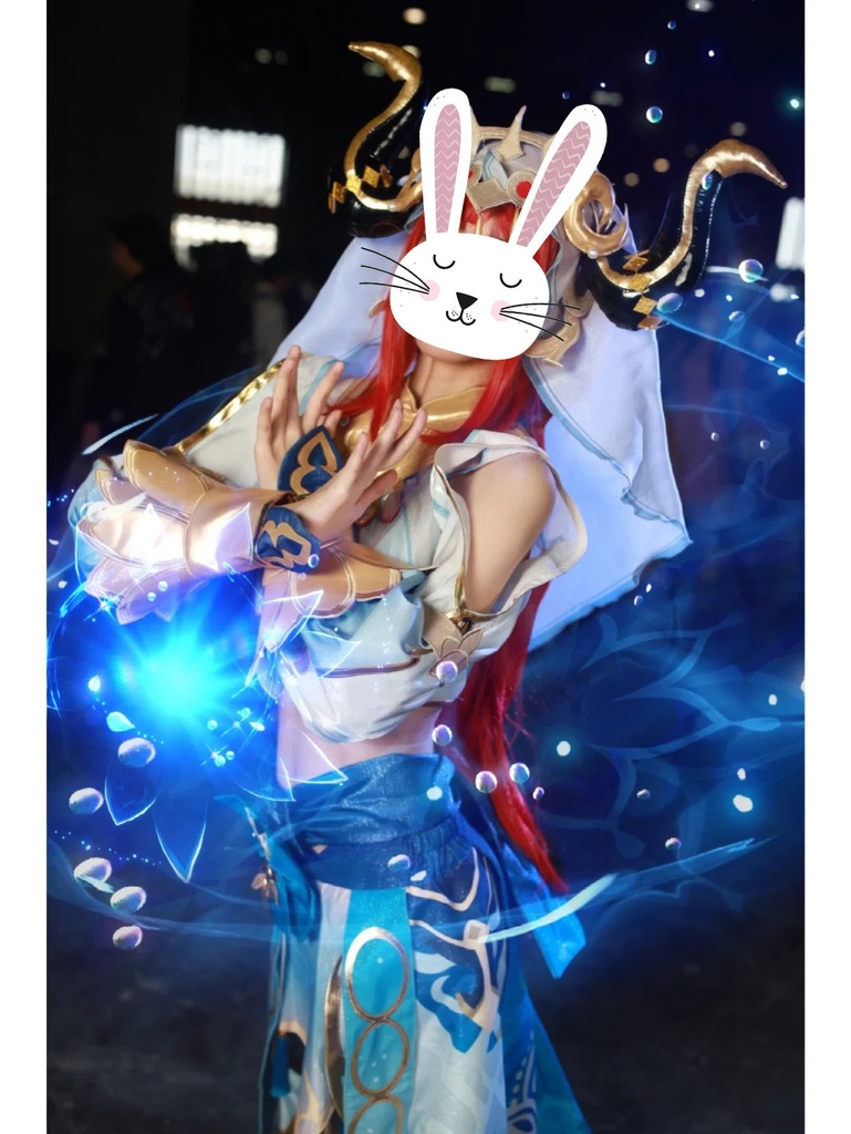 原神ニィロウコスプレ用特殊効果|Genshin Nilou Cosplay Special Effectキャラクタースキルのポスト合成に対応PSD+PNGデジタルファイル|即時自動発送