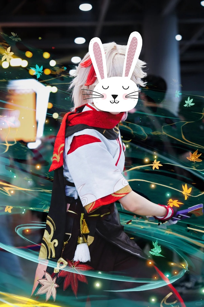 原神楓原万葉コスプレ用特殊効果|Genshin Kaedehara Kazuha Cosplay Special Effectキャラクタースキルのポスト合成に対応PSD+PNGデジタルファイル|即時自動発送