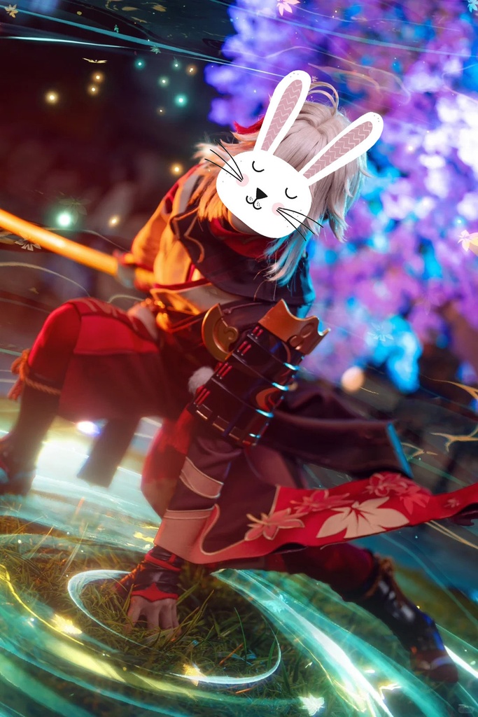 原神楓原万葉コスプレ用特殊効果|Genshin Kaedehara Kazuha Cosplay Special Effectキャラクタースキルのポスト合成に対応PSD+PNGデジタルファイル|即時自動発送