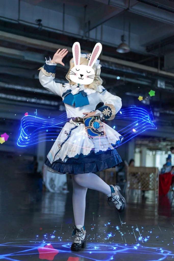 原神バーバラコスプレ用特殊効果|Genshin Barbara Cosplay Special Effectキャラクタースキルのポスト合成に対応PSD+PNGデジタルファイル|即時自動発送