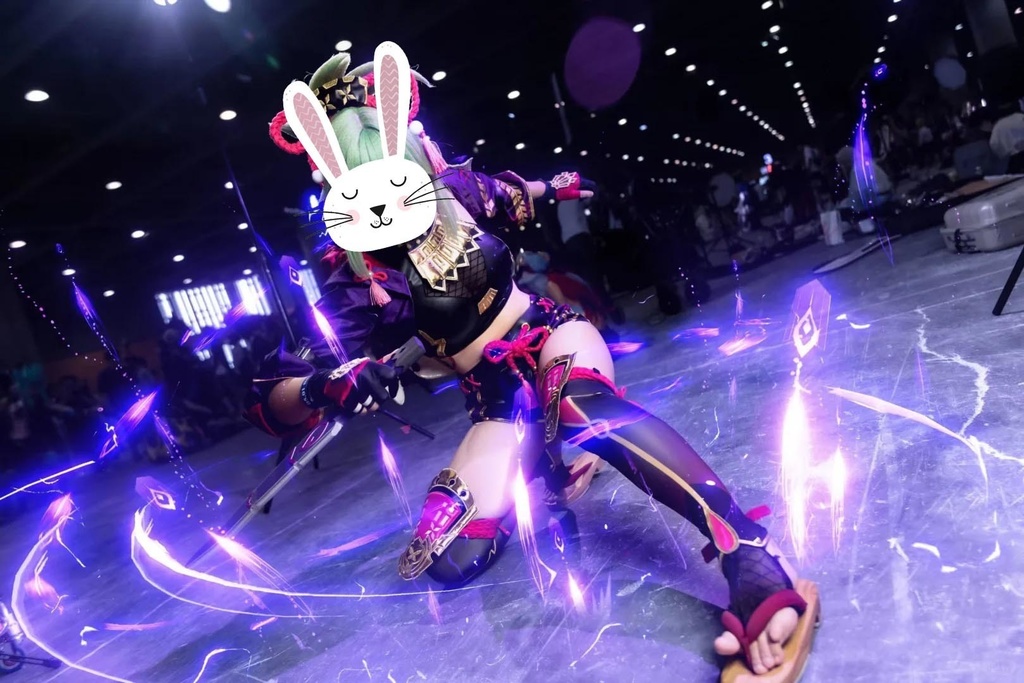 原神久岐忍コスプレ用特殊効果|Genshin Kuki Shinobu Cosplay Special Effectキャラクタースキルのポスト合成に対応PSD+PNGデジタルファイル|即時自動発送