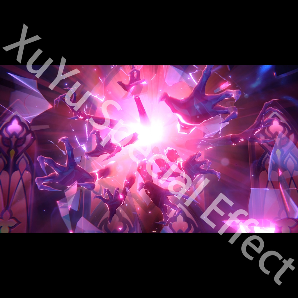 崩壊:スターレイル ブラックスワン コスプレ用特殊効果|Honkai: Star Rail Black Swan Special Effectキャラクタースキルのポスト合成に対応PSD+PNGデジタルファイル|即時自動発送