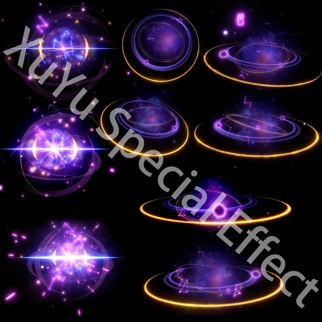 崩壊:スターレイル 符玄 コスプレ用特殊効果|Honkai: Star Rail Fu Xuan Special Effectキャラクタースキルのポスト合成に対応PSD+PNGデジタルファイル|即時自動発送