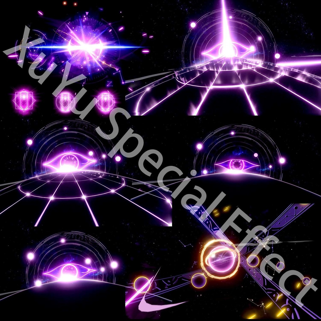 崩壊:スターレイル 符玄 コスプレ用特殊効果|Honkai: Star Rail Fu Xuan Special Effectキャラクタースキルのポスト合成に対応PSD+PNGデジタルファイル|即時自動発送