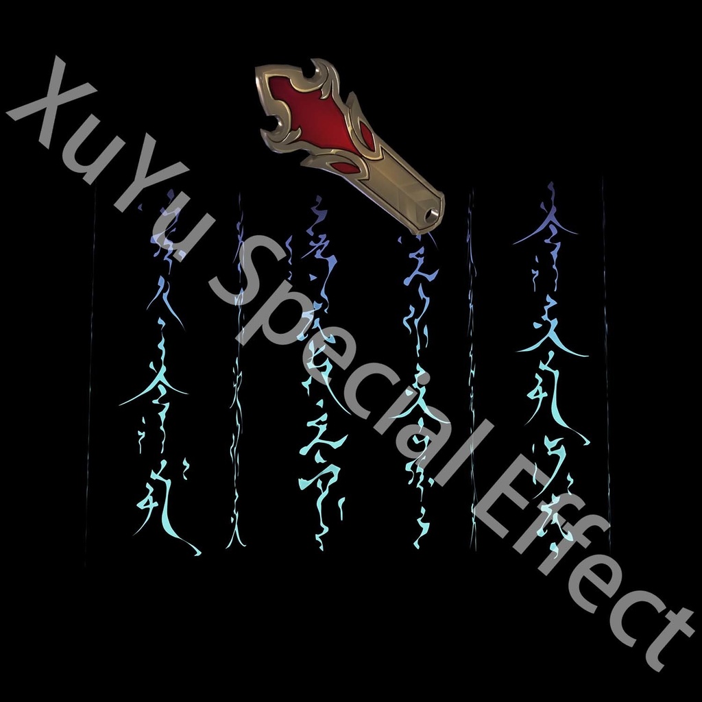 崩壊:スターレイル 寒鴉コスプレ用特殊効果|Honkai: Star Rail Hanya Special Effectキャラクタースキルのポスト合成に対応PSD+PNGデジタルファイル|即時自動発送