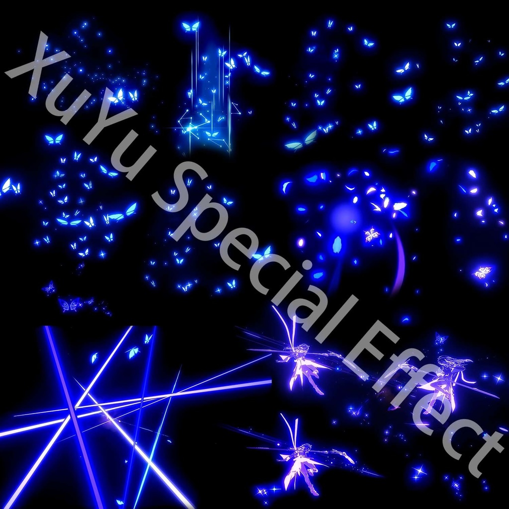 崩壊：スターレイル ゼーレ コスプレ用特殊効果｜Honkai: Star Rail Seele Special Effectキャラクタースキルのポスト合成に対応PSD+PNGデジタルファイル|即時自動発送