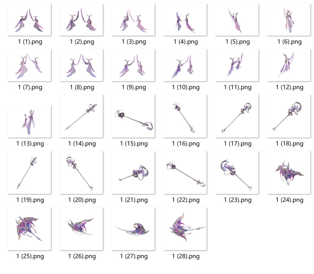 崩壊3rd エリシア人間のハーシャー エゴコスプレ用特殊効果|Honkai 3rd Elysia Herrscher of Human Ego Special Effectキャラクタースキルのポスト合成に対応PSD+PNGデジタルファイル|即時自動発送