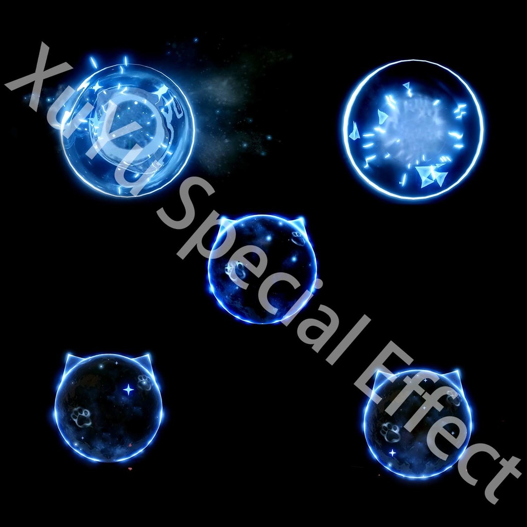 原神ディオナコスプレ用特殊効果|Genshin Impact Diona Cosplay Special Effectキャラクタースキルのポスト合成に対応PSD+PNGデジタルファイル|即時自動発送