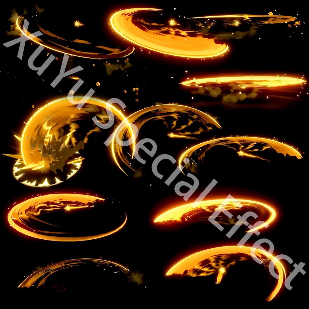 原神ノエルコスプレ用特殊効果|Genshin Impact Noelle Cosplay Special Effectキャラクタースキルのポスト合成に対応PSD+PNGデジタルファイル|即時自動発送