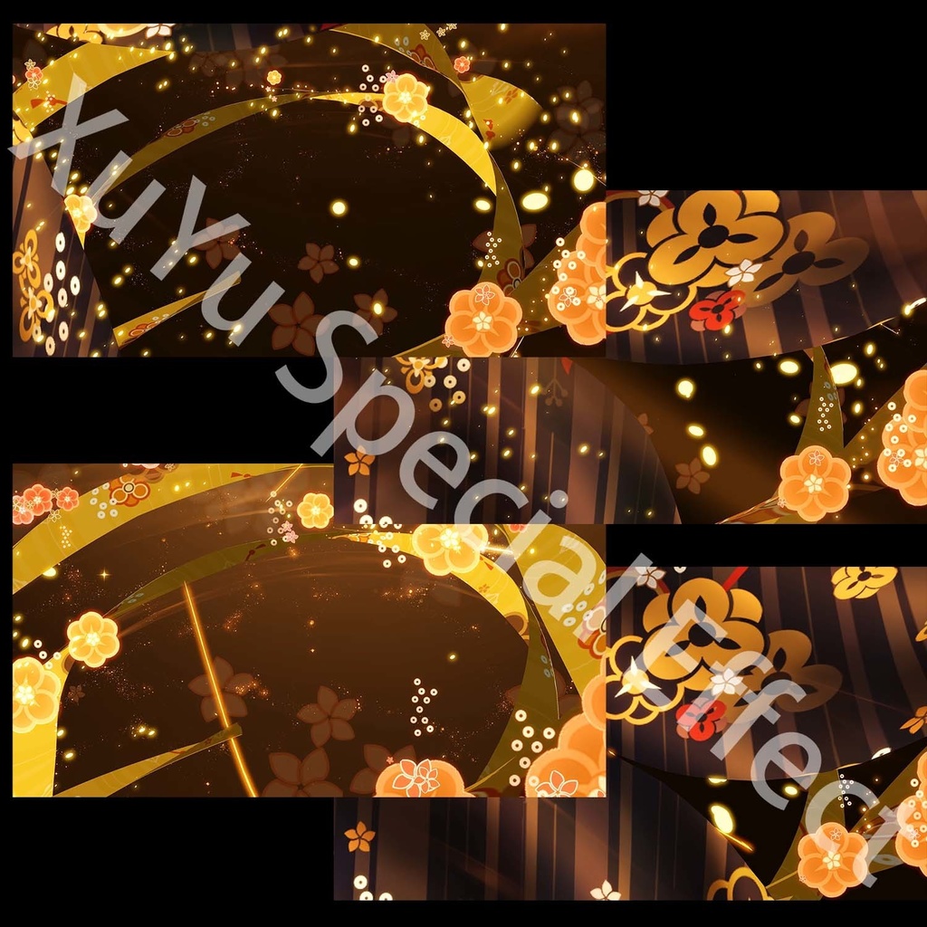 原神千織コスプレ用特殊効果｜Genshin Impact Chiori Cosplay Special Effectキャラクタースキルのポスト合成に対応PSD+PNGデジタルファイル|即時自動発送
