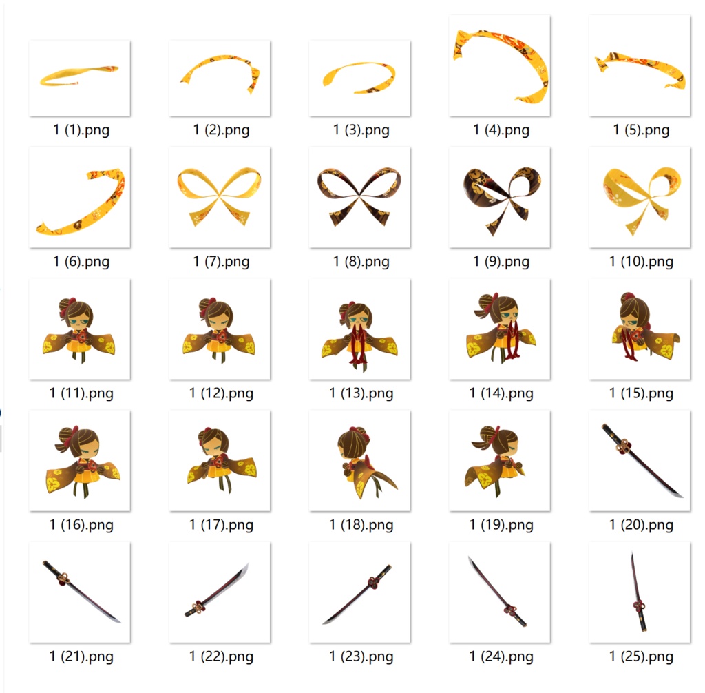 原神千織道具コスプレ用特殊効果|Genshin Impact Chiori Prop Cosplay Special Effectキャラクタースキルのポスト合成に対応PSD+PNGデジタルファイル|即時自動発送