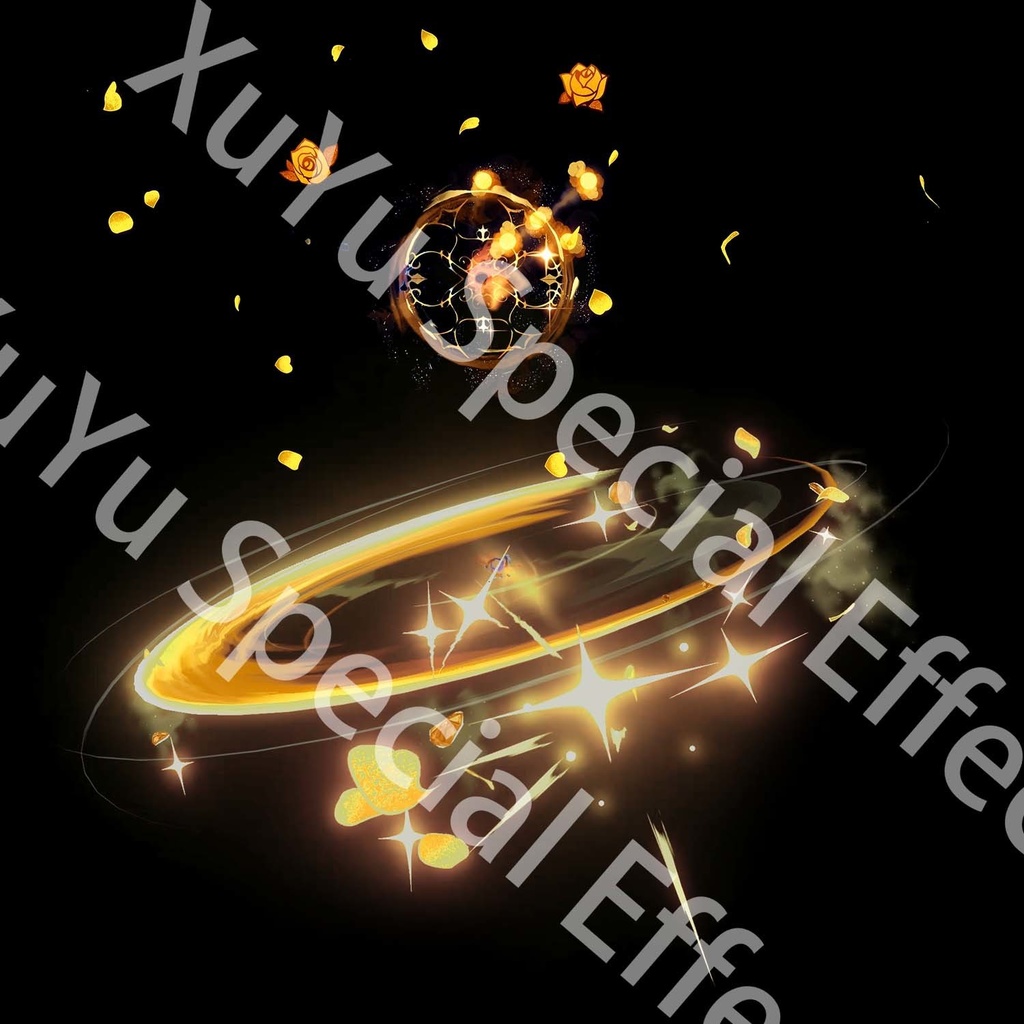 原神ナヴィア コスプレ用特殊効果|Genshin Impact Navia Cosplay Special Effectキャラクタースキルのポスト合成に対応PSD+PNGデジタルファイル|即時自動発送