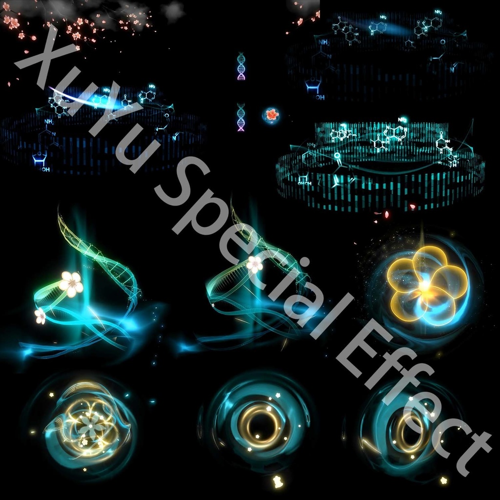 崩壊:スターレイル ルアン・メェイ コスプレ用特殊効果|Honkai: Star Rail Ruan Mei Special Effectキャラクタースキルのポスト合成に対応PSD+PNGデジタルファイル|即時自動発送