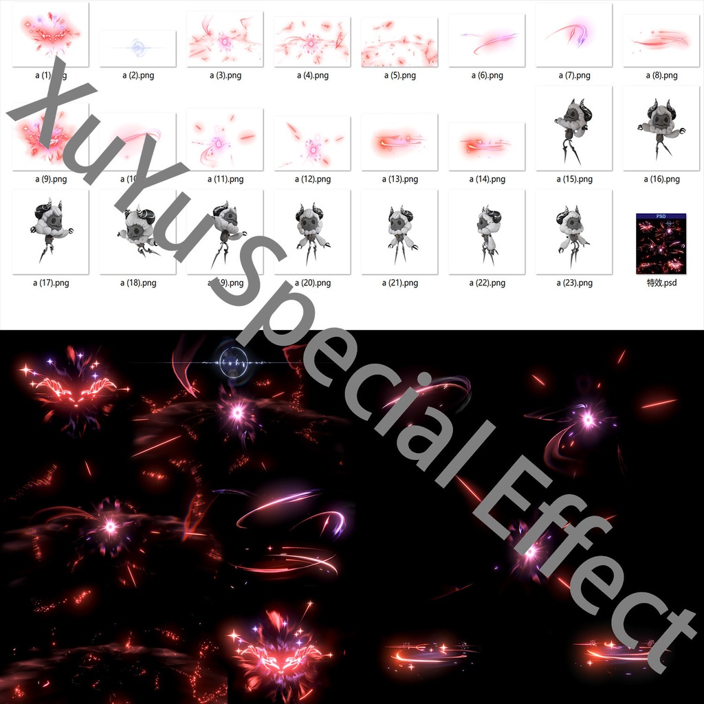 鳴潮アンココスプレ用特殊効果|Wuthering Waves Encore Cosplay Special Effectキャラクタースキルのポスト合成に対応PSD+PNGデジタルファイル|即時自動発送