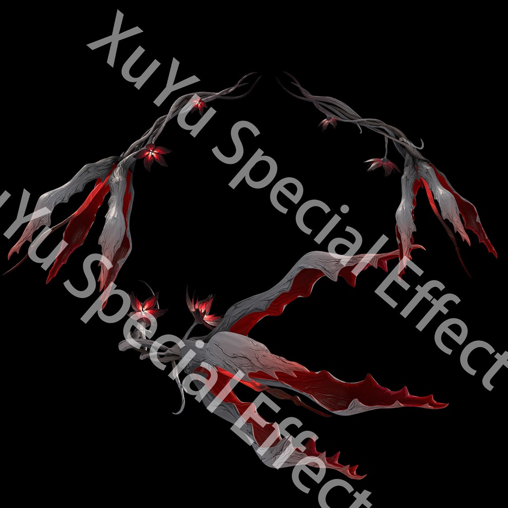 鳴潮ツバキコスプレ用特殊効果|Wuthering Waves Camellya Cosplay Special Effectキャラクタースキルのポスト合成に対応PSD+PNGデジタルファイル|即時自動発送