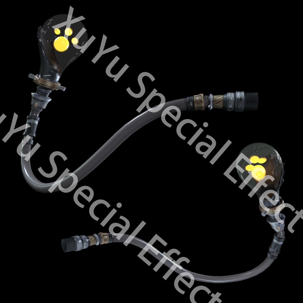 鳴潮灯灯コスプレ用特殊効果|Wuthering Waves Lumi Cosplay Special Effectキャラクタースキルのポスト合成に対応PSD+PNGデジタルファイル|即時自動発送