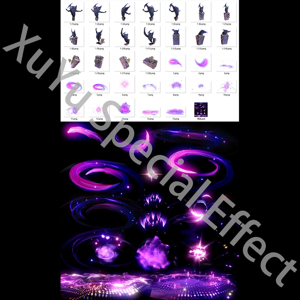 鳴潮ロココ コスプレ用特殊効果|Wuthering Waves Roccia Cosplay Special Effectキャラクタースキルのポスト合成に対応PSD+PNGデジタルファイル|即時自動発送