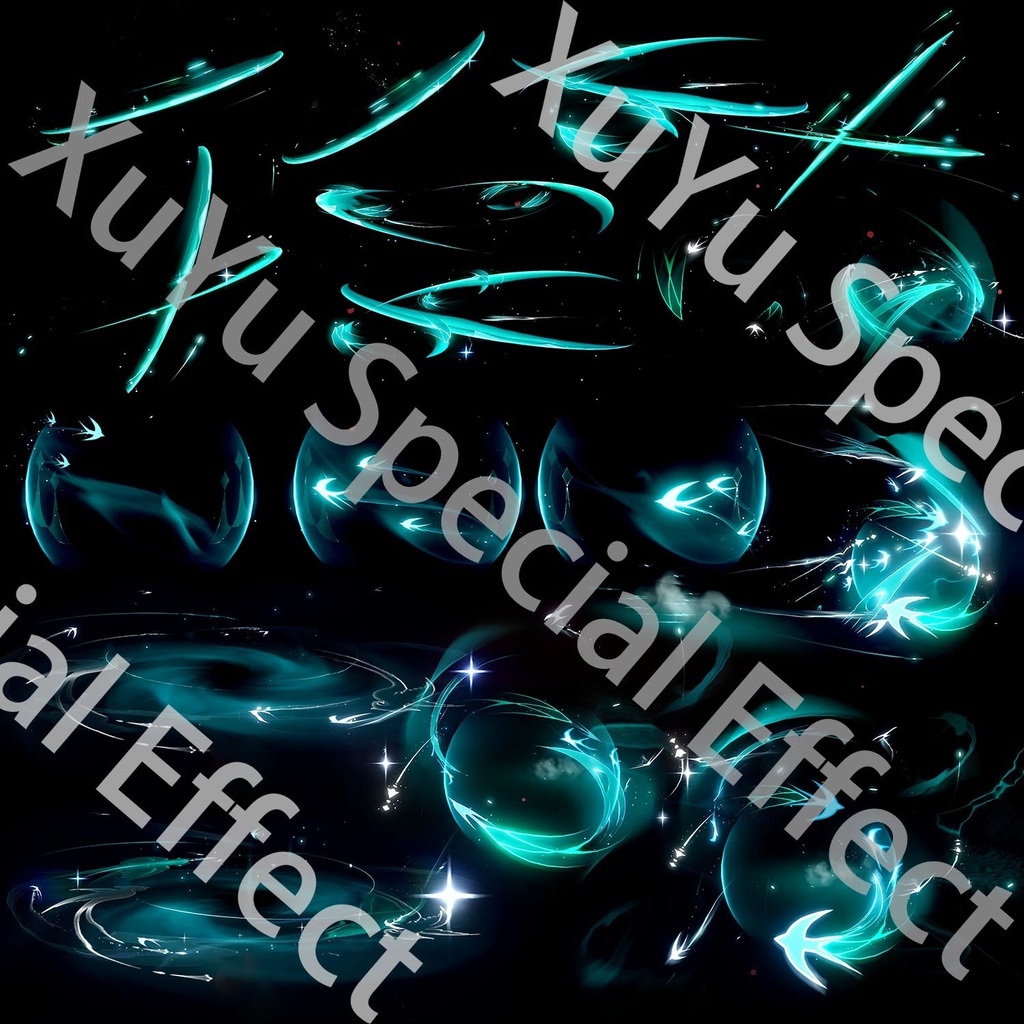 原神藍硯コスプレ用エフェクト|Genshin Impact Lan Yan Cosplay Effectキャラクタースキルのポスト合成に対応PSD+PNGデジタルファイル|即時自動発送
