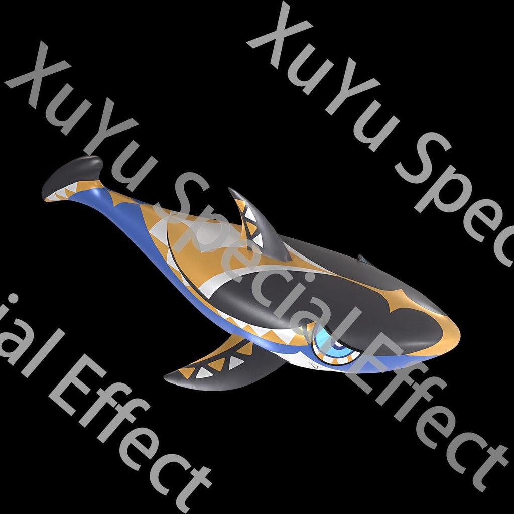 原神 ムアラニ エコスプレ用エフェクト|Genshin Impact Mualani Cosplay Effectキャラクタースキルのポスト合成に対応PSD+PNGデジタルファイル|即時自動発送