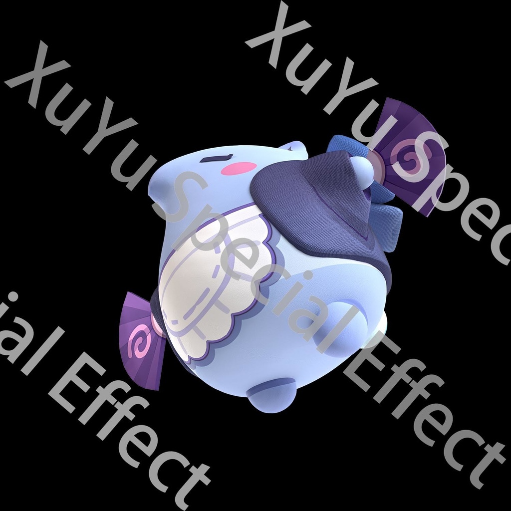 原神夢見月瑞希コスプレ用エフェクト|Genshin Impact Yumemizuki Mizuki Cosplay Effectキャラクタースキルのポスト合成に対応PSD+PNGデジタルファイル|即時自動発送