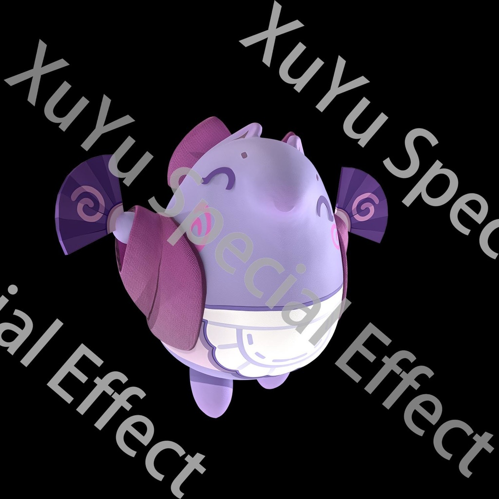 原神夢見月瑞希コスプレ用エフェクト|Genshin Impact Yumemizuki Mizuki Cosplay Effectキャラクタースキルのポスト合成に対応PSD+PNGデジタルファイル|即時自動発送