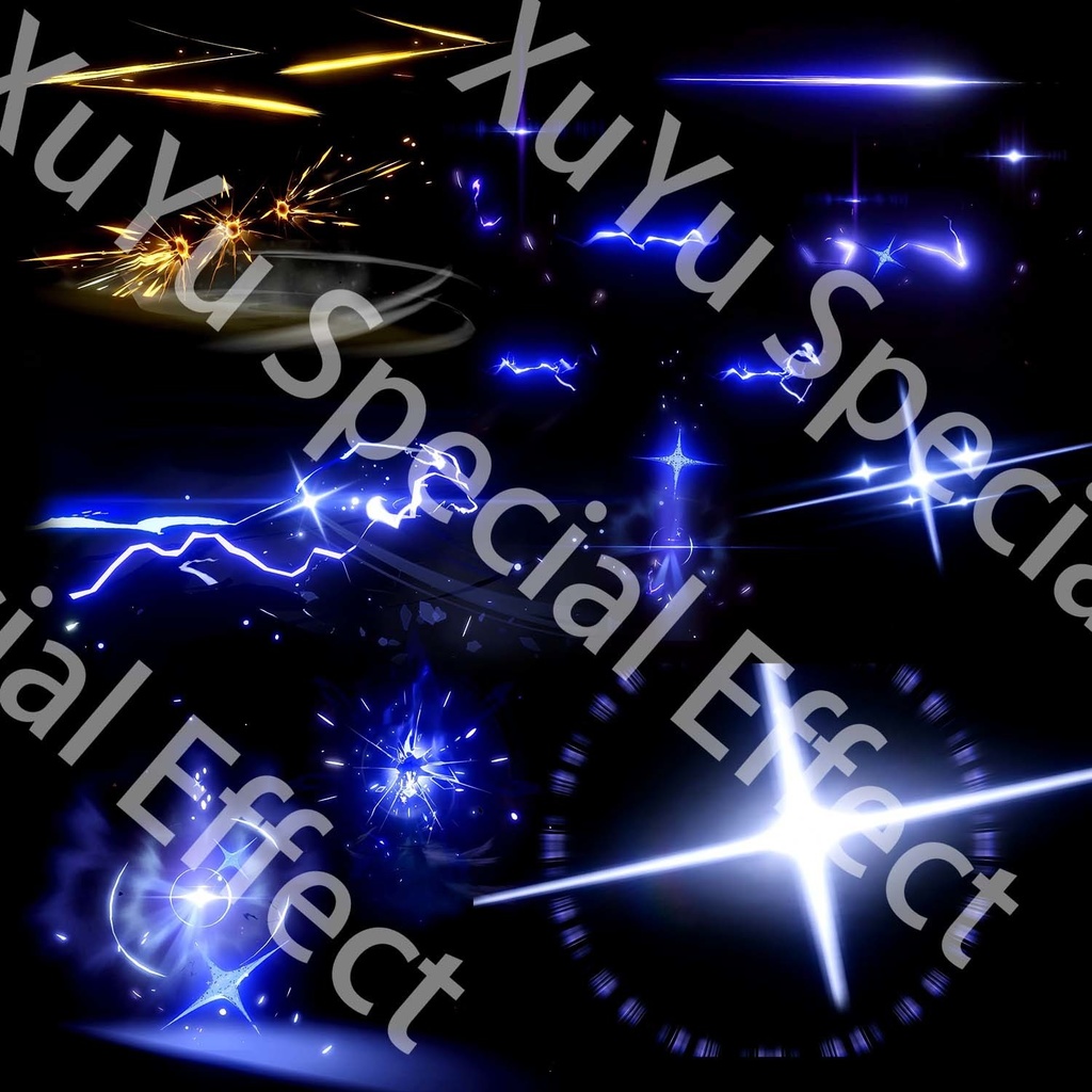 原神クロリンデコスプレ用エフェクト｜Genshin Impact Clorinde Cosplay Effectキャラクタースキルのポスト合成に対応PSD+PNGデジタルファイル|即時自動発送