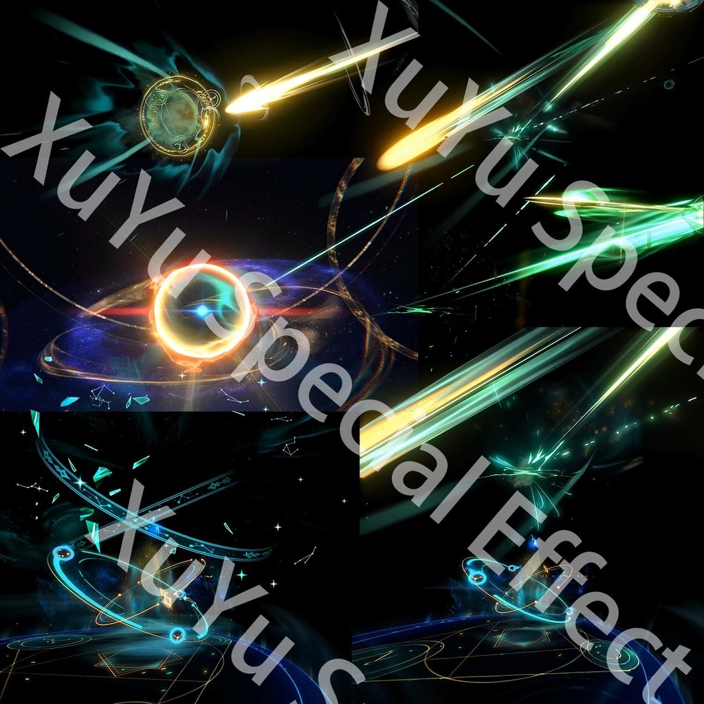 崩壊:スターレイル アナイクス コスプレ用特殊効果|Honkai: Star Rail Anaxa Effectキャラクタースキルのポスト合成に対応PSD+PNGデジタルファイル|即時自動発送