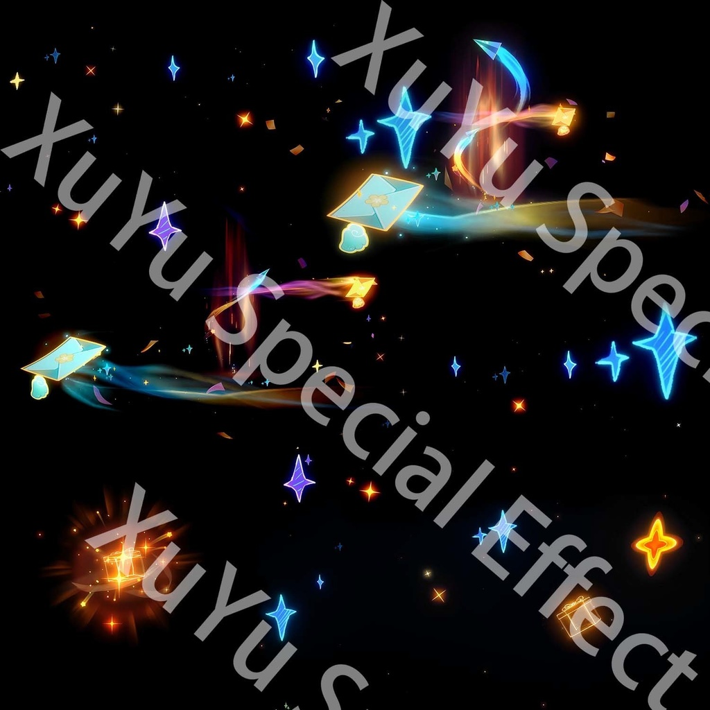 崩壊:スターレイル トリビー コスプレ用特殊効果|Honkai: Star Rail Tribbie Effectキャラクタースキルのポスト合成に対応PSD+PNGデジタルファイル|即時自動発送