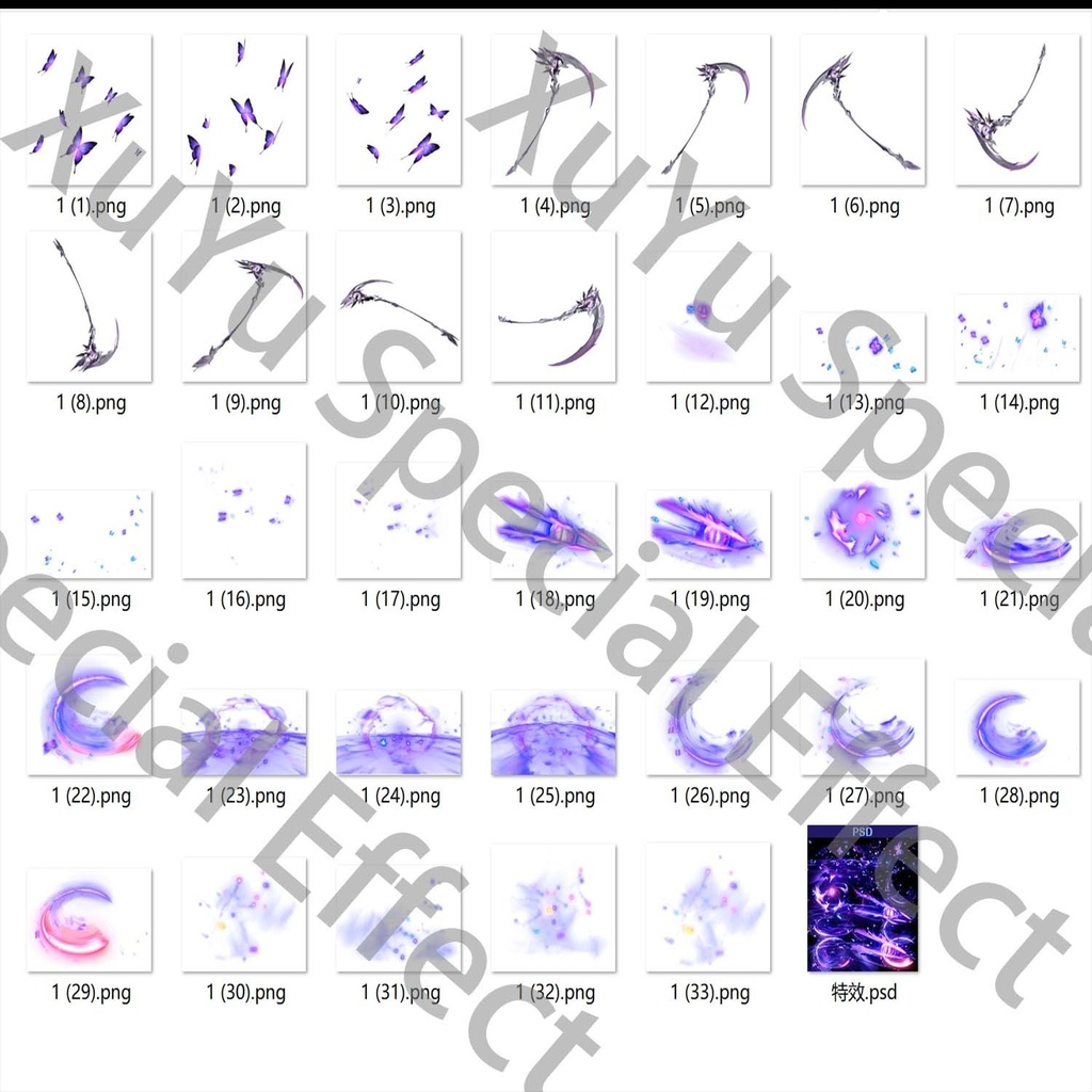 崩壊:スターレイル キャストリス コスプレ用特殊効果|Honkai: Star Rail Castorice Effectキャラクタースキルのポスト合成に対応PSD+PNGデジタルファイル|即時自動発送