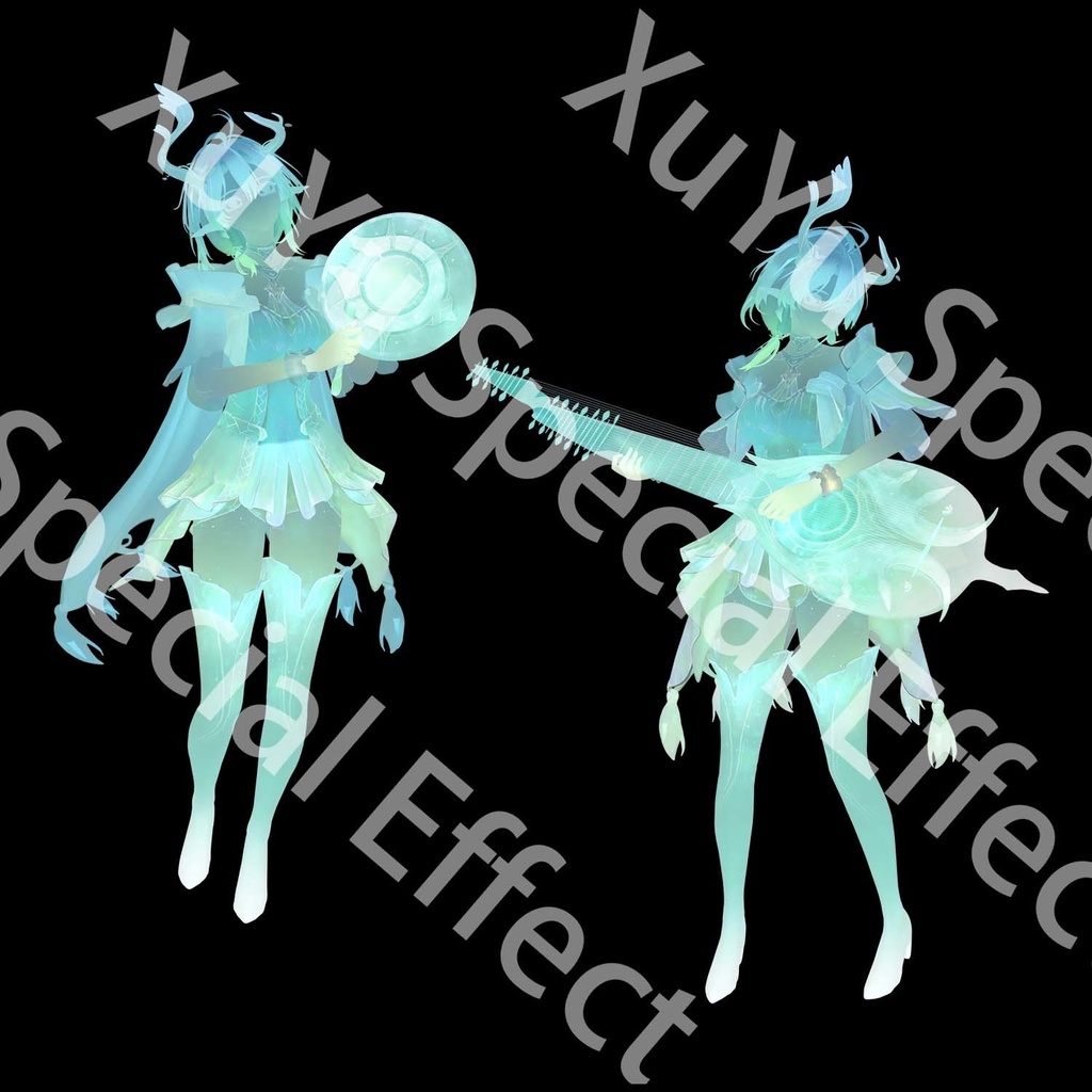 鳴潮シャコンヌ コスプレ用特殊効果|Wuthering Waves Ciaccona Cosplay Special Effectキャラクタースキルのポスト合成に対応PSD+PNGデジタルファイル|即時自動発送