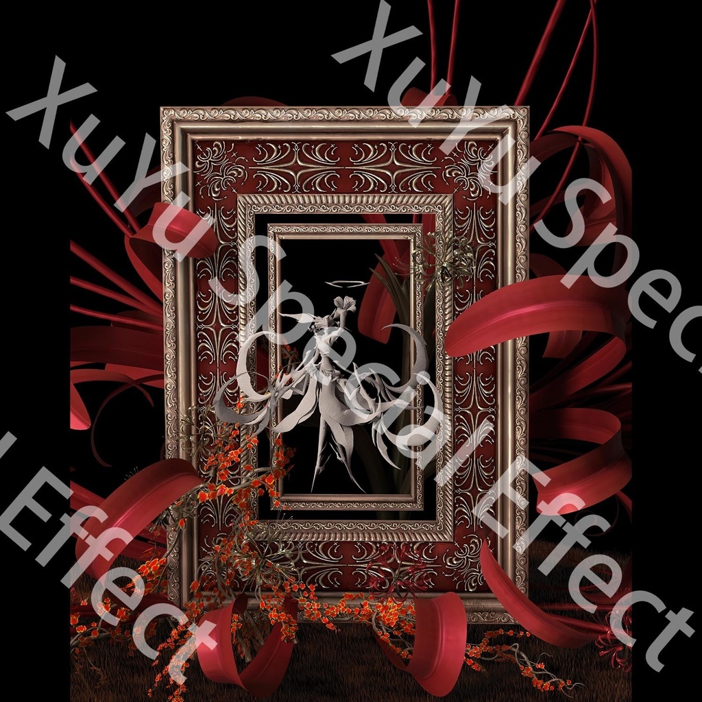 鳴潮フローヴァ コスプレ用特殊効果|Wuthering Waves Phrolova Cosplay Effectsキャラクタースキルのポスト合成に対応PSD+PNGデジタルファイル|即時自動発送