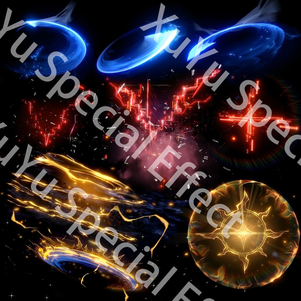 崩壊:スターレイル ファイノン コスプレ用特殊効果|Honkai: Star Rail Phainon Effectsキャラクタースキルのポスト合成に対応PSD+PNGデジタルファイル|即時自動発送