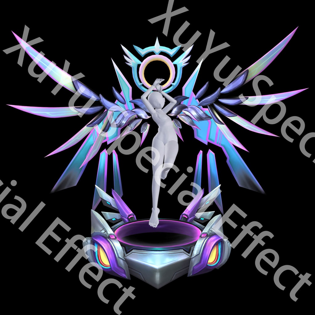 バトルドーヴ セラフィーン コスプレ用特殊効果LOLリーグ・オブ・レジェンズ｜Battle Dove Seraphine Cosplay Effects LOL League of Legends キャラクタースキルのポスト合成に対応PSD+PNGデジタルファイル|即時自動発送