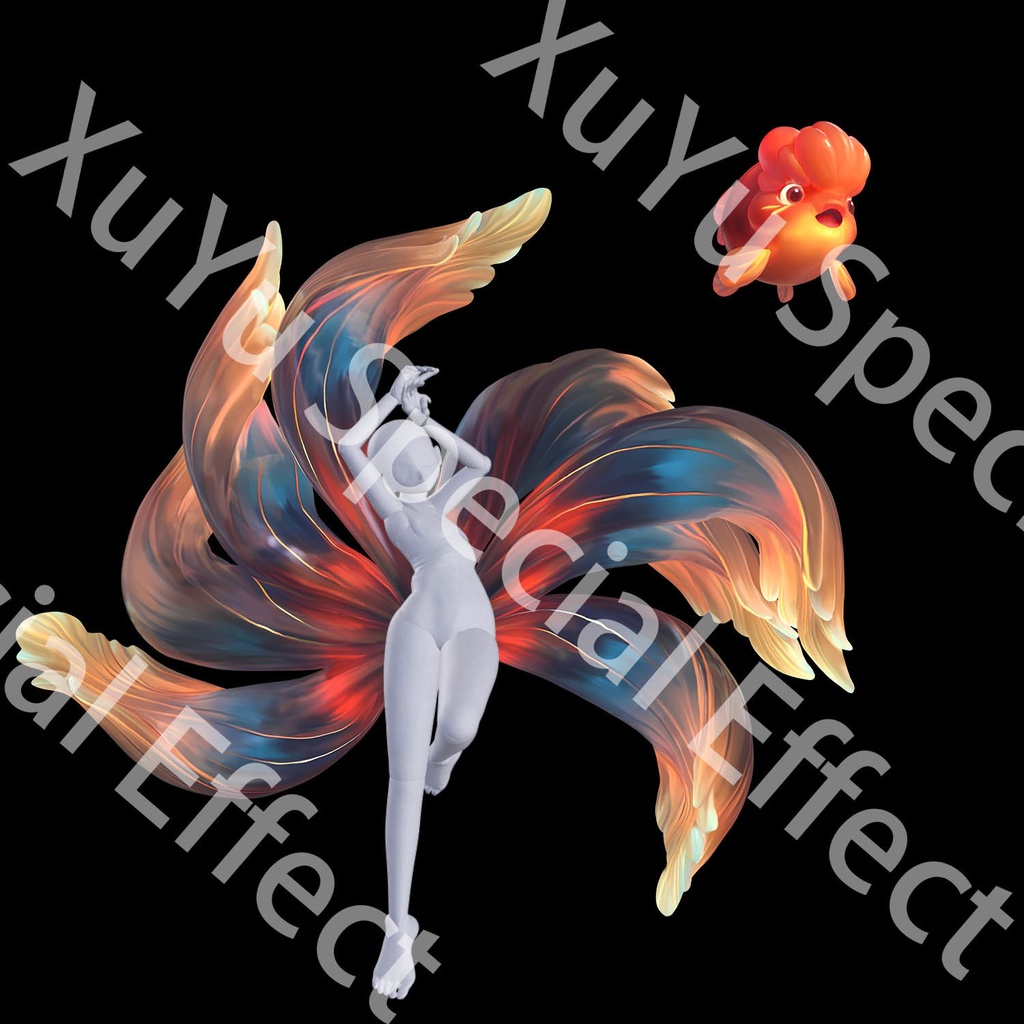 アーリコスプレ用エフェクト 精霊の花が咲くLOLリーグ・オブ・レジェンズ｜ISpirit Blossom Springs Ahri Cosplay Effects LOL League of Legends Ahriキャラクタースキルのポスト合成に対応PSD+PNGデジタルファイル|即時自動発送