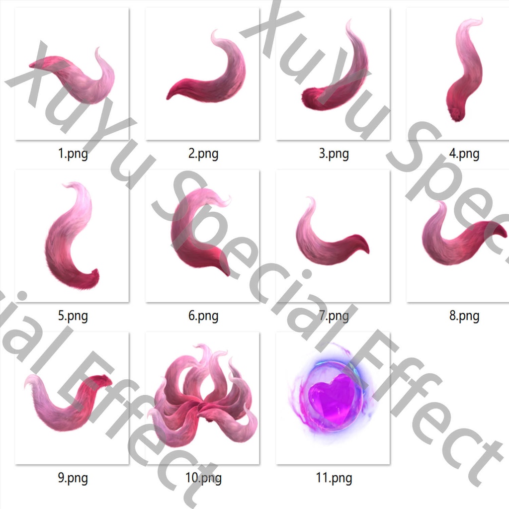 ポップスター アーリコスプレ用特殊効果LOLリーグ・オブ・レジェンズ|Popstar Ahri Cosplay Effects LOL League of Legends Ahriキャラクタースキルのポスト合成に対応PSD+PNGデジタルファイル|即時自動発送