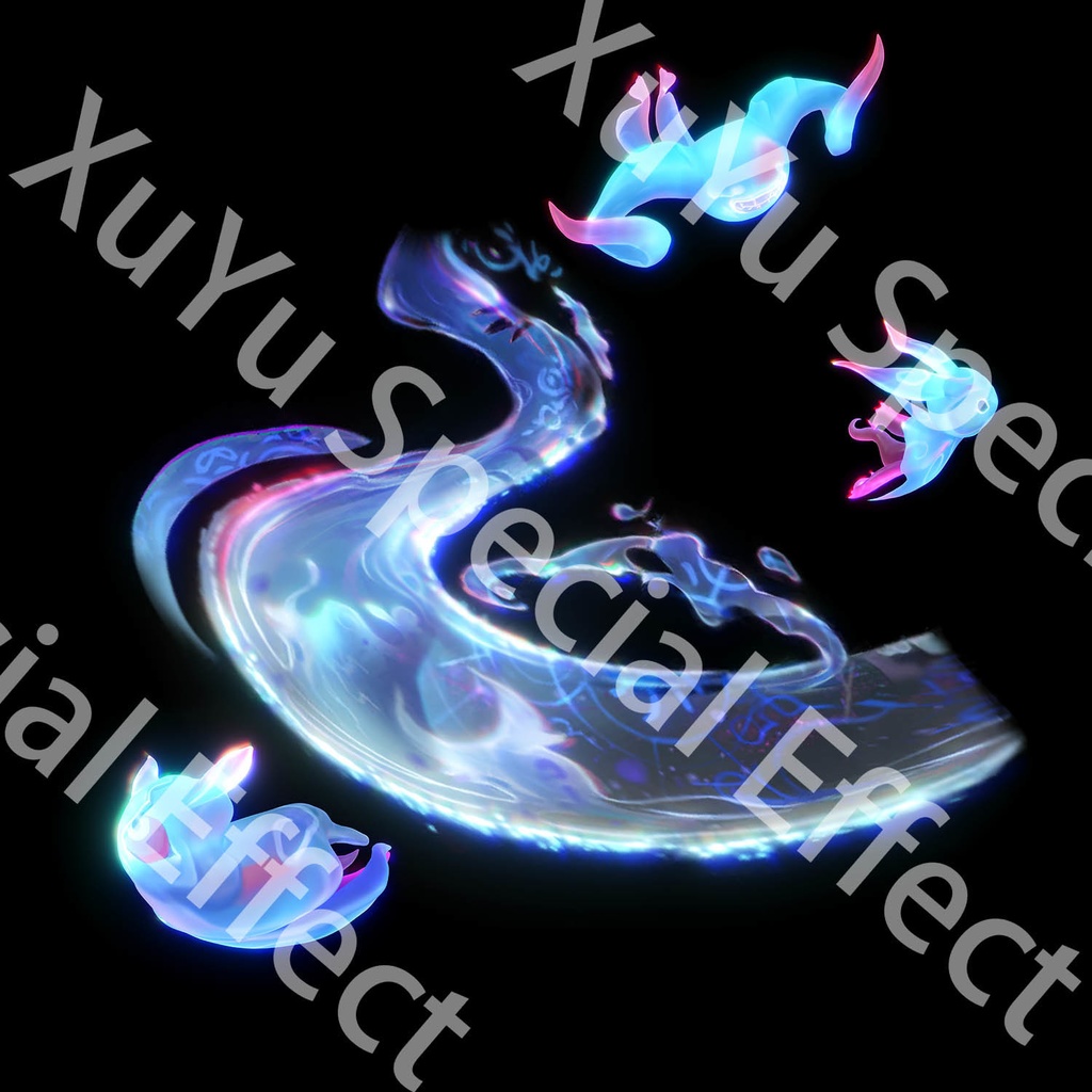 世界の狭間の魔女オーロラ コスプレ用特殊効果LOLリーグ・オブ・レジェンズ|Aurora Cosplay Effects LOL League of Legendsキャラクタースキルのポスト合成に対応PSD+PNGデジタルファイル|即時自動発送